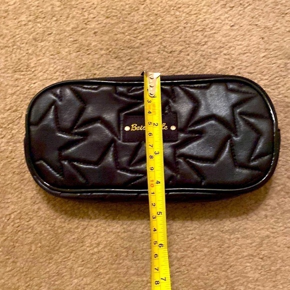 EUC Betsey Johnson Besteyville, Black, Star Makeup Bag - Picture 4 of 8